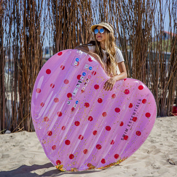 Swim Essentials Heart Shape Pool Float 150cm | Fun Summer Inflatable - My Little Thieves