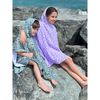 Swim Essentials Kids Poncho Towel | Cozy Beach & Pool Cover Up - My Little Thieves