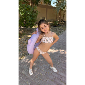 Swim Essentials Leopard Animal Swim Ring 55cm | Kids Pool Float - My Little Thieves