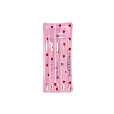 Swim Essentials Pink Red Dots Transparent Luxe Lie On Float - My Little Thieves