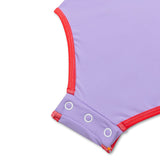 Swim Essentials Purple Print Swimsuit For Girls | Kids Swimwear - My Little Thieves