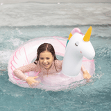 Swim Essentials Transparent Unicorn Swim Ring 104cm | Pool Float - My Little Thieves