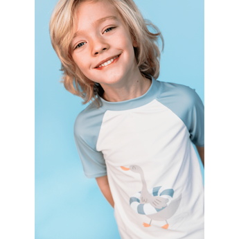 Swim Essentials Uv Rashguard For Kids | Sun Protection Swim Top - My Little Thieves