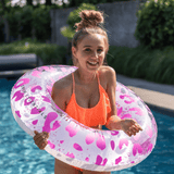 Swim Ring Neon Leopard - 90 cm - My Little Thieves