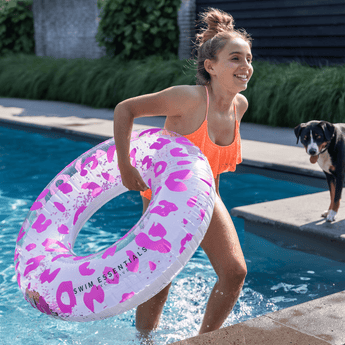 Swim Ring Neon Leopard - 90 cm - My Little Thieves