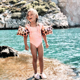 Swimming Armbands Leopard Rose Gold - 2 - 6 Years - My Little Thieves