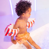 Swimming Armbands Whale Striped - 2 - 6 Years - My Little Thieves