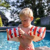 Swimming Armbands Whale Striped - 2 - 6 Years - My Little Thieves