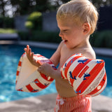 Swimming Armbands Whale Striped - 2 - 6 Years - My Little Thieves