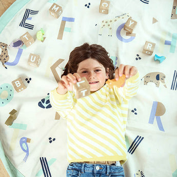 Toy Storage bag – Animal letters - My Little Thieves