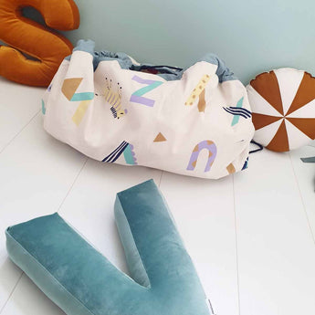 Toy Storage bag – Animal letters - My Little Thieves