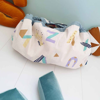 Toy Storage bag – Animal letters - My Little Thieves