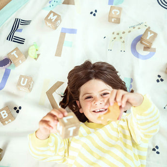 Toy Storage bag – Animal letters - My Little Thieves