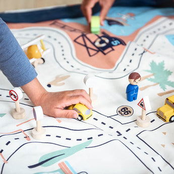 Toy Storage bag – L.A. Roadmap - My Little Thieves