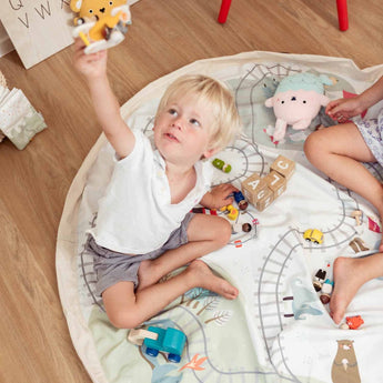 Toy Storage bag – Trainmap - My Little Thieves