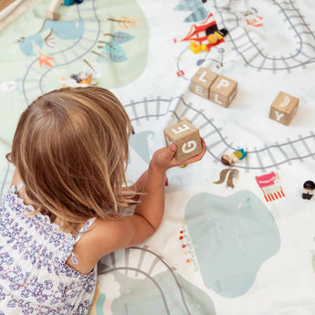 Toy Storage bag – Trainmap - My Little Thieves