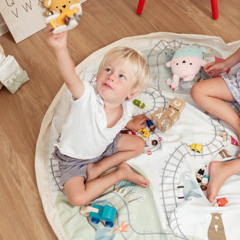 Toy Storage bag – Trainmap - My Little Thieves