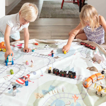 Toy Storage bag – Trainmap - My Little Thieves