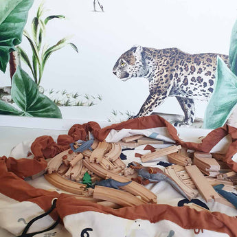 Toy Storage bag – Veggie Numbers - My Little Thieves