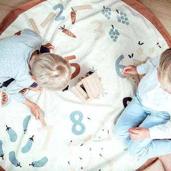 Toy Storage bag – Veggie Numbers - My Little Thieves