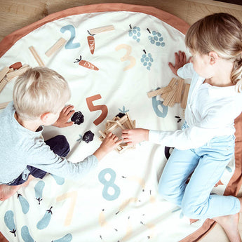 Toy Storage bag – Veggie Numbers - My Little Thieves