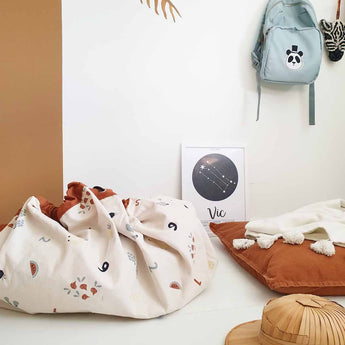 Toy Storage bag – Veggie Numbers - My Little Thieves