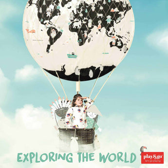 Toy Storage bag – World map - My Little Thieves