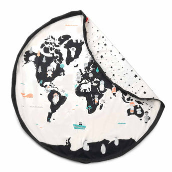 Toy Storage bag – World map - My Little Thieves