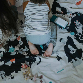 Toy Storage bag – World map - My Little Thieves