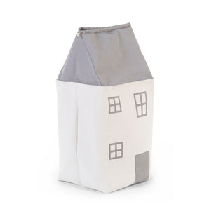 Childhome Toy Box House Grey Off White