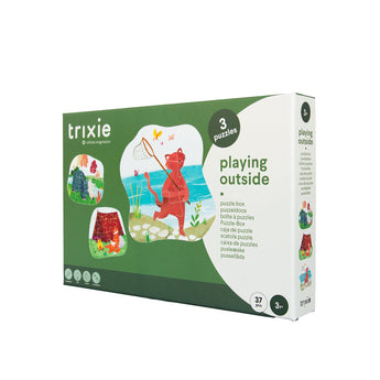 Trixie Animal Puzzle Box | Educational Jigsaw Toy For Toddlers 2+ - My Little Thieves