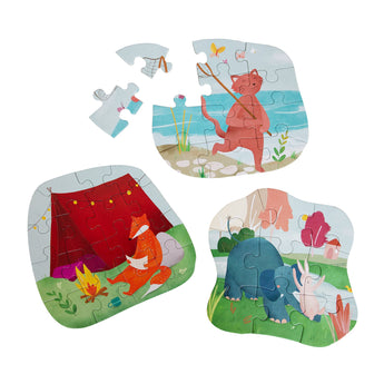 Trixie Animal Puzzle Box | Educational Jigsaw Toy For Toddlers 2+ - My Little Thieves