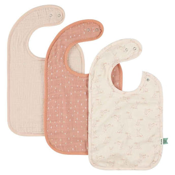 Trixie Bib 3 Pack Mix Organic Baby Bibs Set | Bibs, Apron & Burp Clothes - My Little Thieves