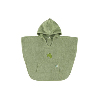 Trixie Cozy Animal Design Poncho For Kids | 100% Organic Cotton Terry - My Little Thieves