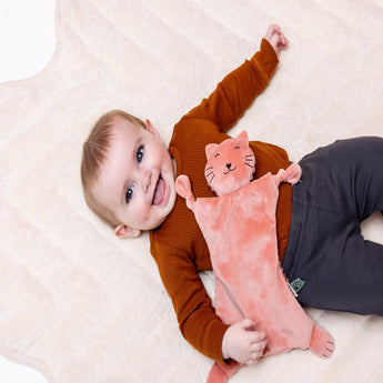 Trixie Handmade Baby Comforter Blanket | Eco Friendly Plush Security Toy - My Little Thieves