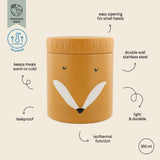 Trixie Insulated Food Jar 350ml | Double Walled Stainless Steel Kids Jar - My Little Thieves