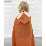 Trixie Kids Hooded Towel 70x130cm | Soft Organic Cotton Large Bath Towel - My Little Thieves
