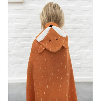 Trixie Kids Hooded Towel 70x130cm | Soft Organic Cotton Large Bath Towel - My Little Thieves