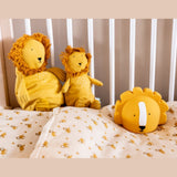 Trixie Organic Cot Duvet Cover | Rosy Rabbit, Daring Dino, Lively Lion - My Little Thieves