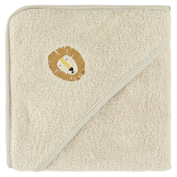 Trixie Organic Hooded Towels For Babies Dino, Lion, Rabbit | Bath Towel - My Little Thieves