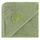 Trixie Organic Hooded Towels For Babies Dino, Lion, Rabbit | Bath Towel - My Little Thieves