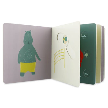 Trixie Slide Book | Interactive Animal Friends Board Book - My Little Thieves
