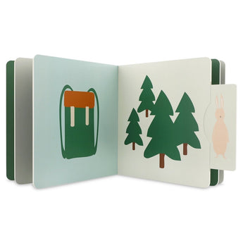 Trixie Slide Book | Interactive Animal Friends Board Book - My Little Thieves
