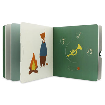 Trixie Slide Book | Interactive Animal Friends Board Book - My Little Thieves