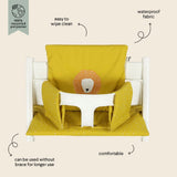 Trixie Waterproof High Chair Cushion | Fits Stokke Tripp Trapp - My Little Thieves