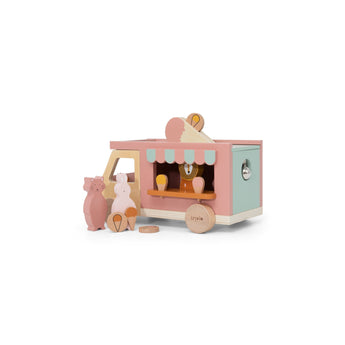 Trixie Wooden Ice Cream Truck | Fsc Certified Pretend Play Toy For Kids - My Little Thieves
