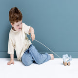 Trixie Wooden Pull Along Toy For Kids | Fsc Certified Toddler Gift - My Little Thieves