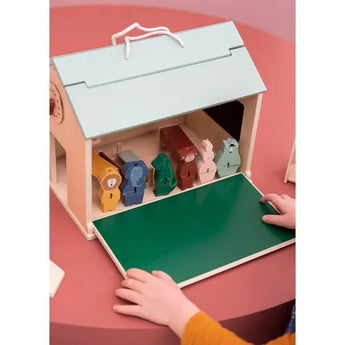 Trixie Wooden School With Accessories | Imaginative Role Play Set - My Little Thieves