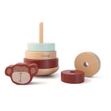 Trixie Wooden Stacking Toy For Kids | Educational Toddler Gift 12 M+ - My Little Thieves