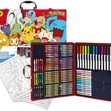 Crayola Pokemon Artist Briefcase open product contents